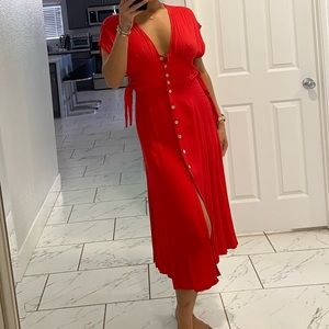 Sun Dress Red